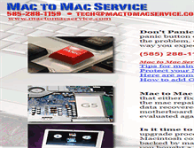 Tablet Screenshot of mactomacservice.com